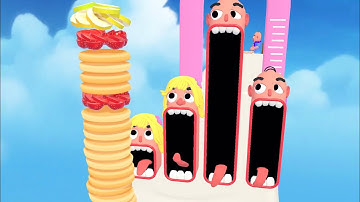 Pancake Run 🥞😊: All Levels Gameplay Walkthrough Android, iOS p.3