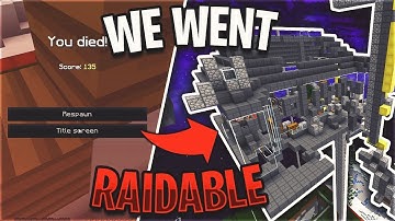THE FUNNIEST EPISODE OF ALL TIME... (WE WENT RAIDABLE) - Living on a Skybridge #3 | Minecraft HCF