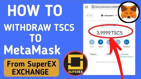 How to Withdraw TSCS Coin from SuperEX Exchange to MetaMask Wallet #tscs