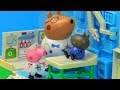 Peppa pig toys  nurse peppa pig helps danny dog  stop motion