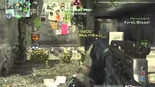 MW3 5 man Multi-Kill with SMAW