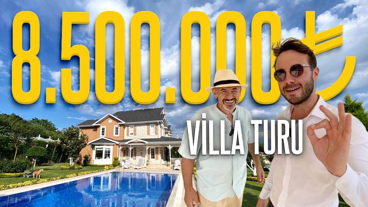 Kanada'da Değil Kumburgaz'da Bir Villa! | Kumburgaz Villaları | Vlog 40