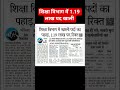 शिक्षा विभाग में 1.19 लाख पद खाली // शिक्षा विभाग में नई भर्ती 2026 कब तक होगी