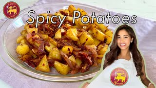 Oven Baked Spicy Potatoes | 3 ingredients | Sri Lankan Ala Baduma