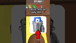 Roblox is Getting DELETED on July 4th 😭🙏 #roblox #robloxrant #robloxshorts #robloxedit