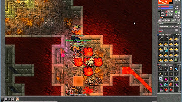 Tibia - Chimera Server - Killing Mad Mage Boss