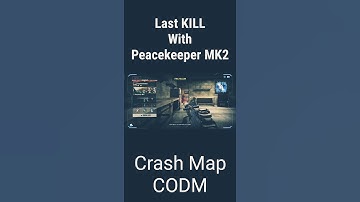 Spawn hote he maragaya the Last kill with Peacekeeper MK2 in Hardpoint Mode in the CRASH Map @CODM