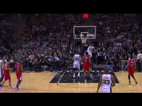 Kawhi Leonard Goes Big for Alley-Oop Dunk