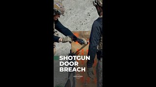 How Shotguns Are Used to Breach Doors in Combat