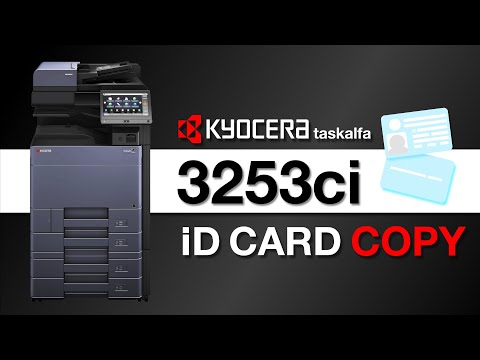 IDcard copy KYOCERA TASKalfa 3253ci