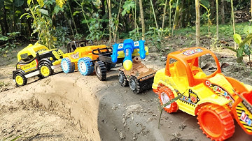 🦍🌉 Rescuing All Cars By JCB Out From Collapsing During Crossing Through Gorilla Bridge🚗🚙|Akhand Kidz