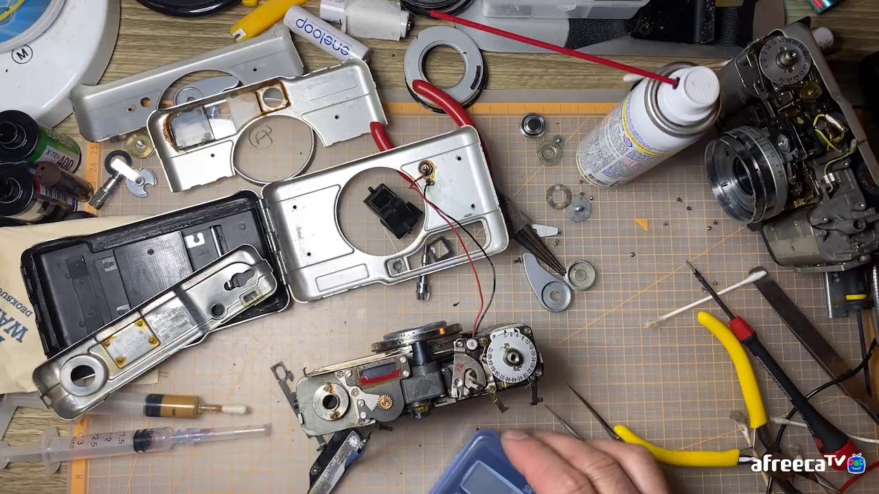 Film camera canon demi ee17 Repair / 필름카메라 캐논 데미 두대 고쳐볼까요 YouTube