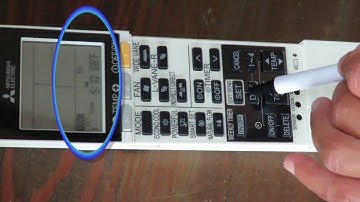 Setting a Weekly Schedule for the Mitsubishi Heat Pump Mini Split #cb99videos #mitsubishi #schedules