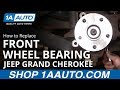 How to Replace Front Wheel HubBearing 1999-2004 Jeep Grand Cherokee PART 2