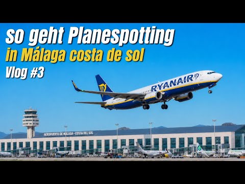 This is how to do PLANESPOTTING in Málaga Costa del Sol with Philippe (PLM AVIATION)
