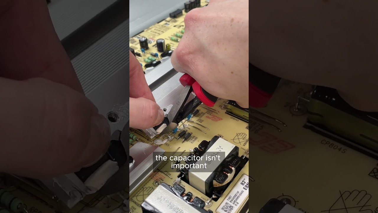 Reviving this 82" Samsung TV 