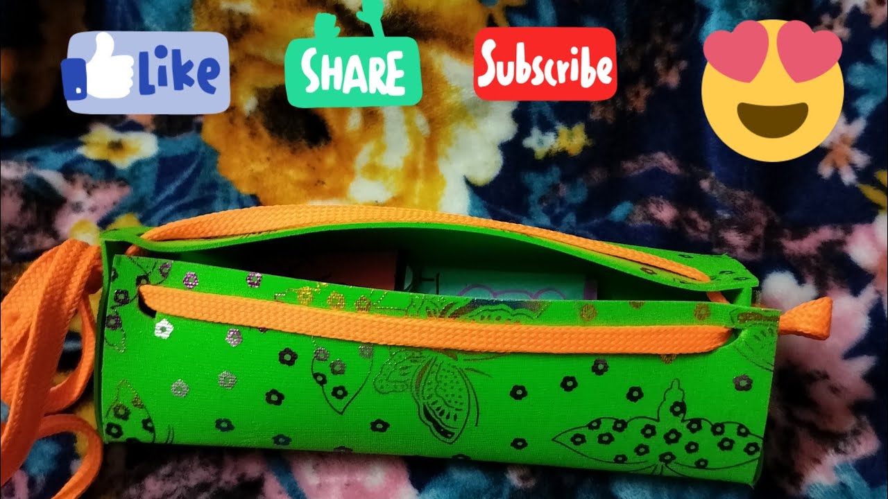 Pouch Making Hand made pouch | How to Make a Pouch 😃| pouch making | @PScrafts198 ...