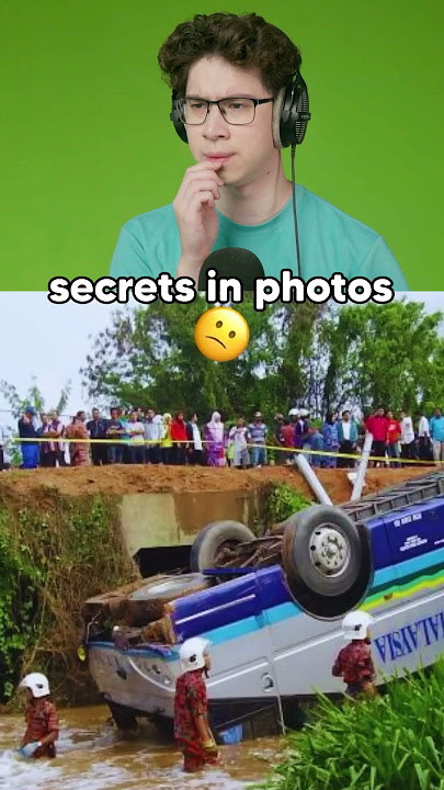 Scary Things Hidden in Photos!😱 #reaction
