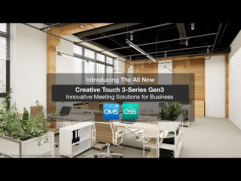 3-Series Creative Touch Interactive Flat Panel Display | Corporate Solutions | Optoma