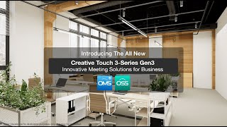 3-Series Creative Touch Interactive Flat Panel Display | Corporate Solutions | Optoma