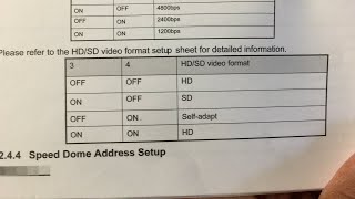 How To Change HDCVI PTZ to Analog Mode