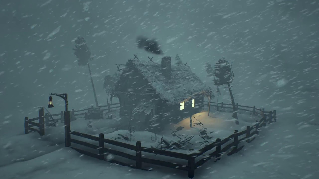 ❄️Blizzard Ambience 24/7 | ❄️Snowstorm Howling | Cozy Cabin in the Woods
