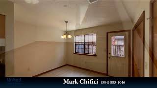 Video preview - Residential for rent - 216 Geneva Street # B, Metairie, LA 70005