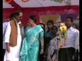 Bijnor   Nagma bursts over Congress candidate   YouTube