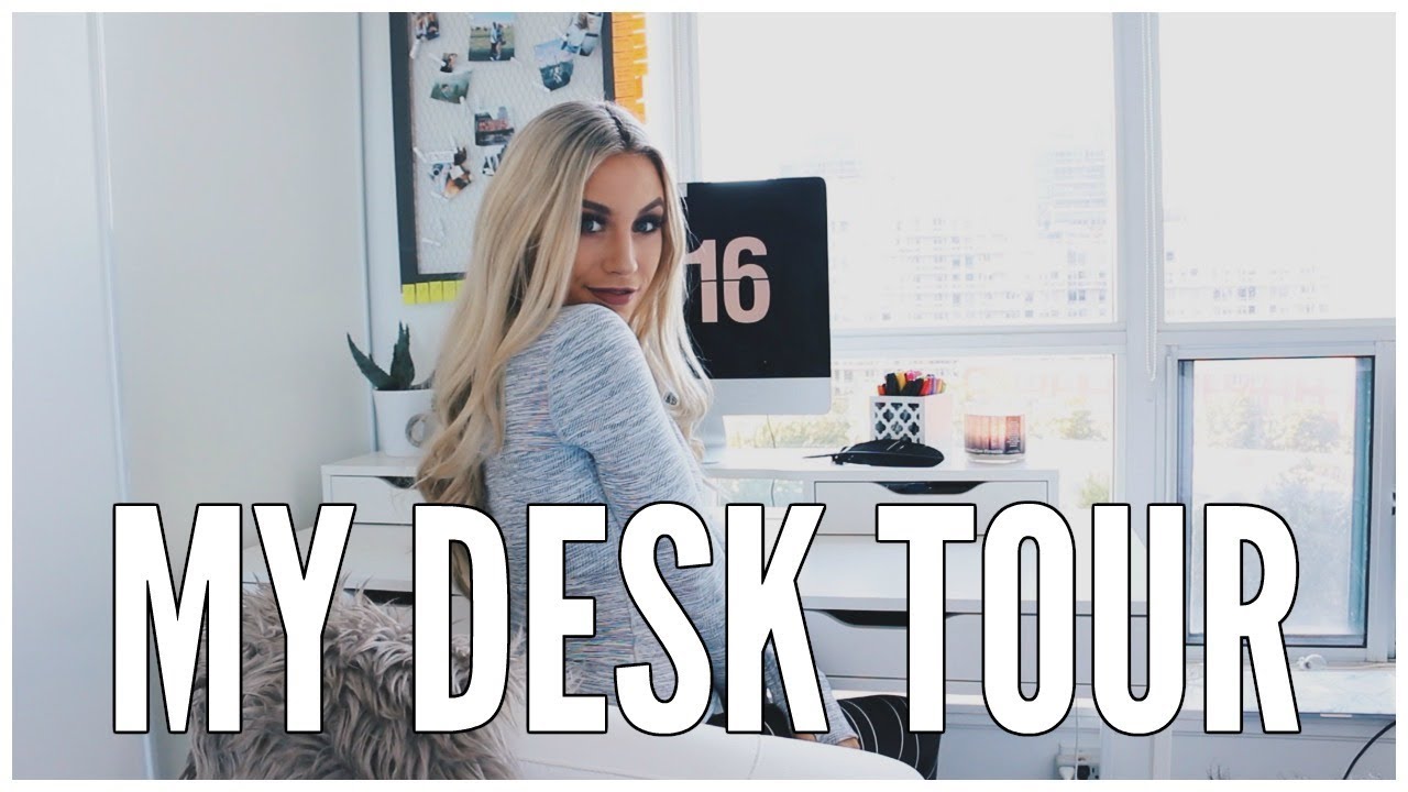 Desk Tour & Organization
