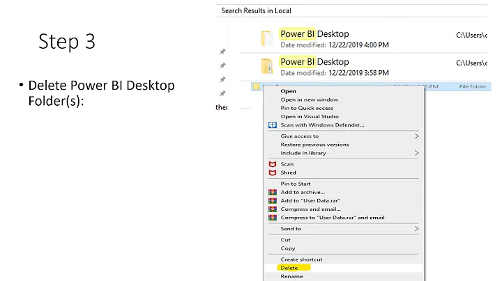 Fix Power BI Error: There is an error in XML document (1, 1)