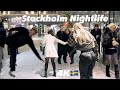 Stockholm 4k nightlife sweden  crazy nightstureplan