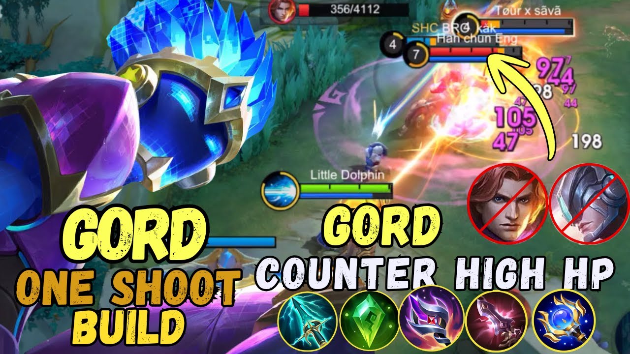 16 Kills Gord Gameplay 👍👍 Gord Top Global Build 2025 😱😱 Gord Best Build
