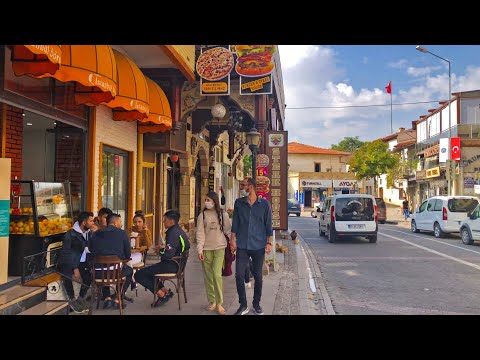 Walking Tour in Avanos Nevşehir | 4K Cappadocia