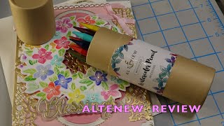 Altenew Woodless 24 Watercolor NEW REVIEW Pro&#39;s/Cons