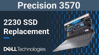 Dell Precision 3570 | How to replace the 2230 solid state drive (SSD)