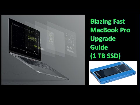 MacBook Pro Hard Drive Upgrade (1TB SSD)- DIY - YouTube
