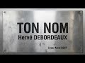 Titre : Ton nom - Hervé DEBORDEAUX 2026 - Cover Amel BENT - 2021
