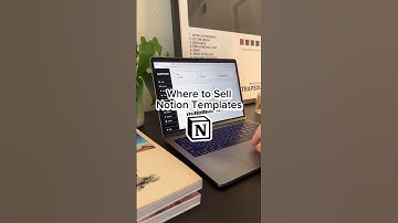 Where to sell Notion templates #notion #sidehustle #notiontips
