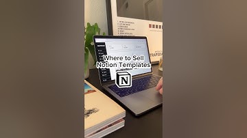 Where to sell Notion templates #notion #sidehustle #notiontips