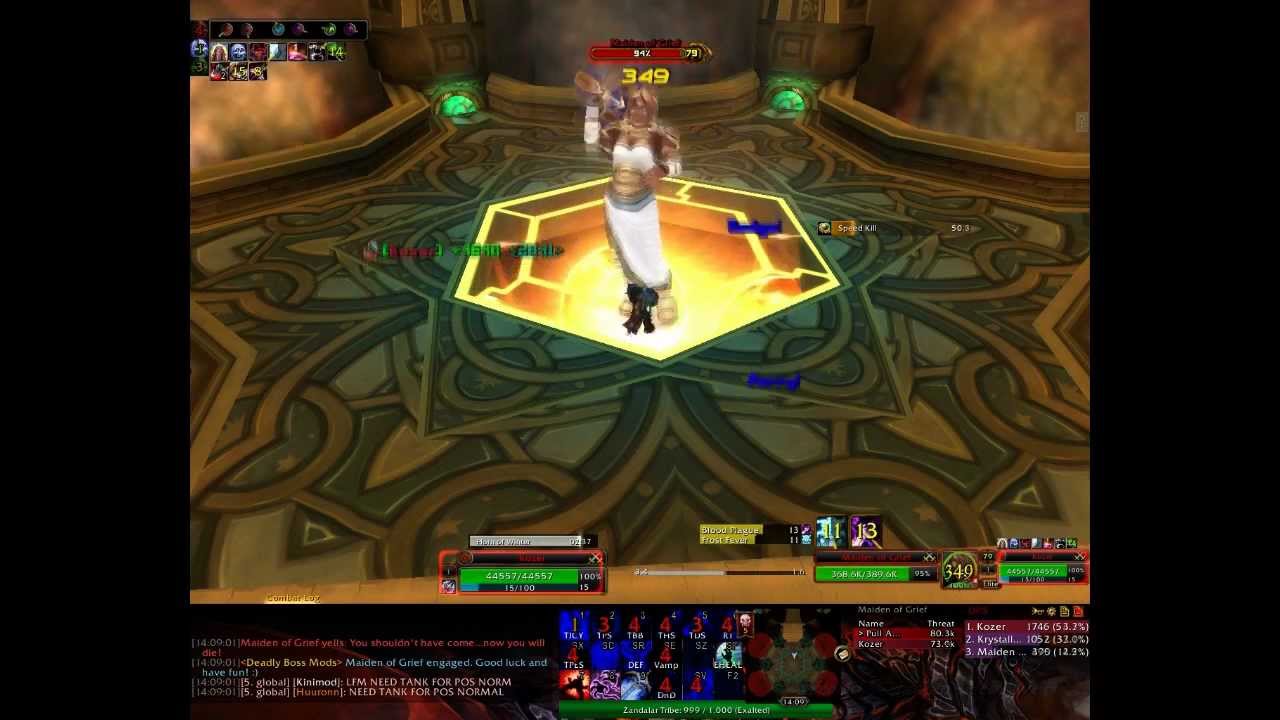 Level 80 DK solo: Halls of Stone (Heroic)