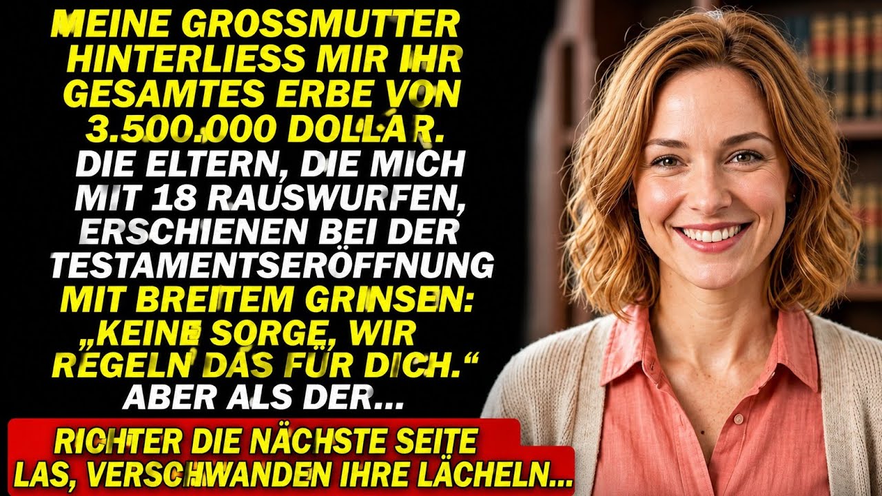 Ich saß meiner Familie gegenüber, als meine Mutter mir einen Vertrag über den Tisch schob und sagte: „Wir wollen doch nur, dass du es zu etwas bringst.“ Sie wollten, dass ich die Assistentin...