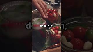 🍅🌶️Az Yaptığınıza Pişman Olacaksınız! Kışlık👩🏻‍🍳🌶️😋#food#pratik #yemektarifleri#sos #turşu #kahvaltı