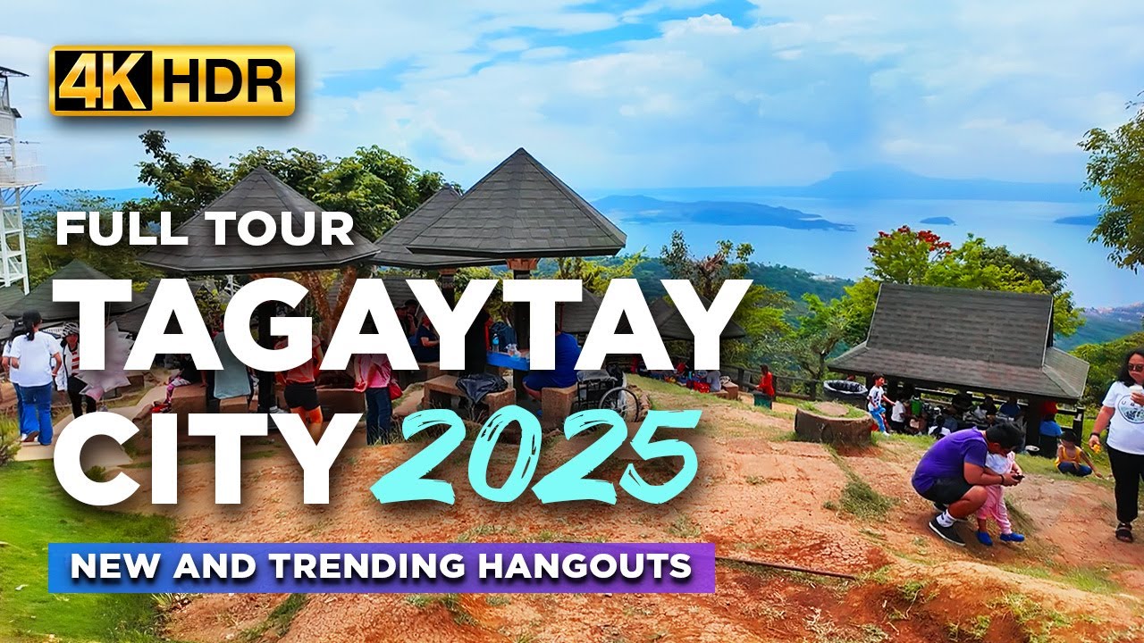 Explore the Best of TAGAYTAY CITY in 2025! | Tour of the NEW Scenic Spots and Trending Hangouts