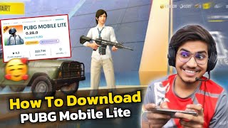 How To Download Pubg Mobile Lite 2026 Pubg Lite New Update Dawnload Bgmi Lite On Playstore