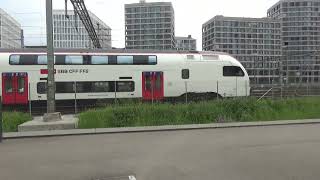 SBB/CFF/FFS trains IN Zürich.
