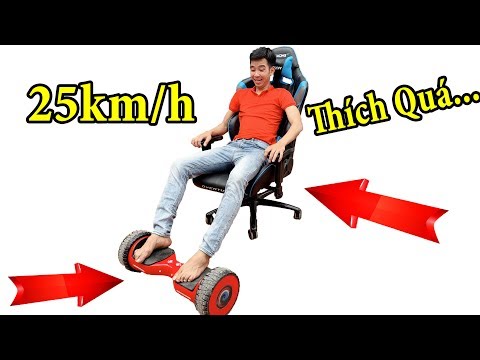 PHD | Biến Xe Điện Tự Cân Bằng Thành Xe Hơi | Self Balancing Smart Scooter