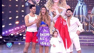 Jimena Barón y Mauro Caiazza se convirtieron en finalistas de Bailando 2018