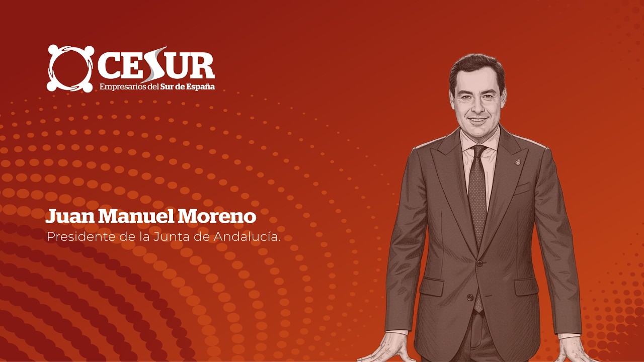 Juanma Moreno clausura la jornada empresarial De lo global a lo local