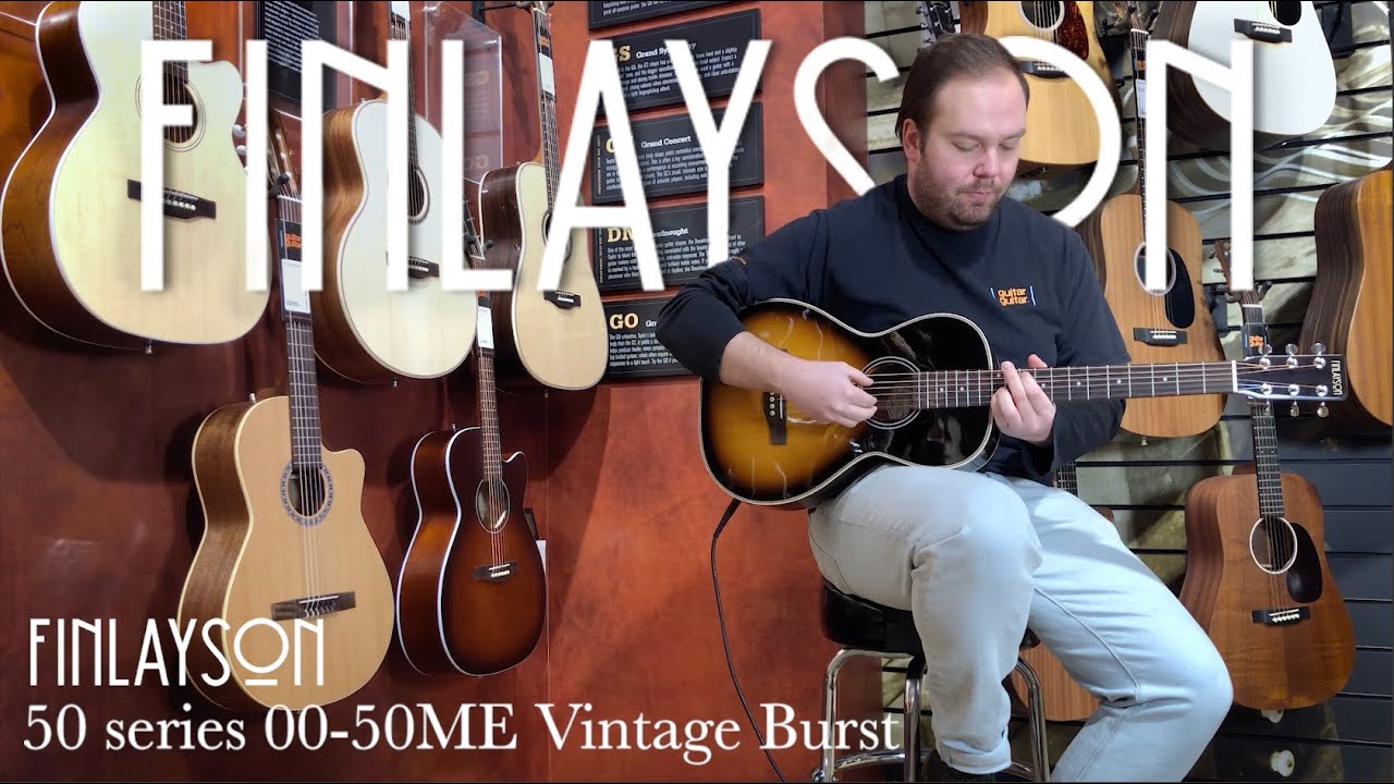 Finlayson Guitars 00-50ME Vintage Burst