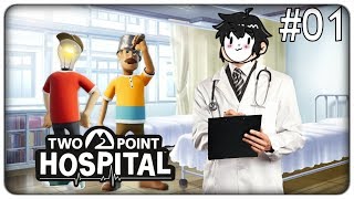 COSTRUIAMO IL MIGLIOR OSPEDALE AL MONDO | Two Point Hospital - ep.01 [ITA] screenshot 2